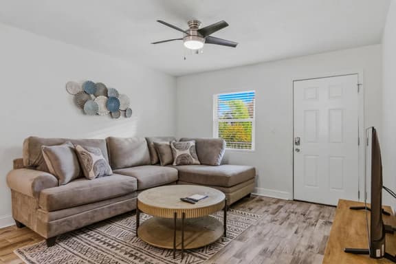 Furnished South Tampa Apartment King Bed Pool - Image 1